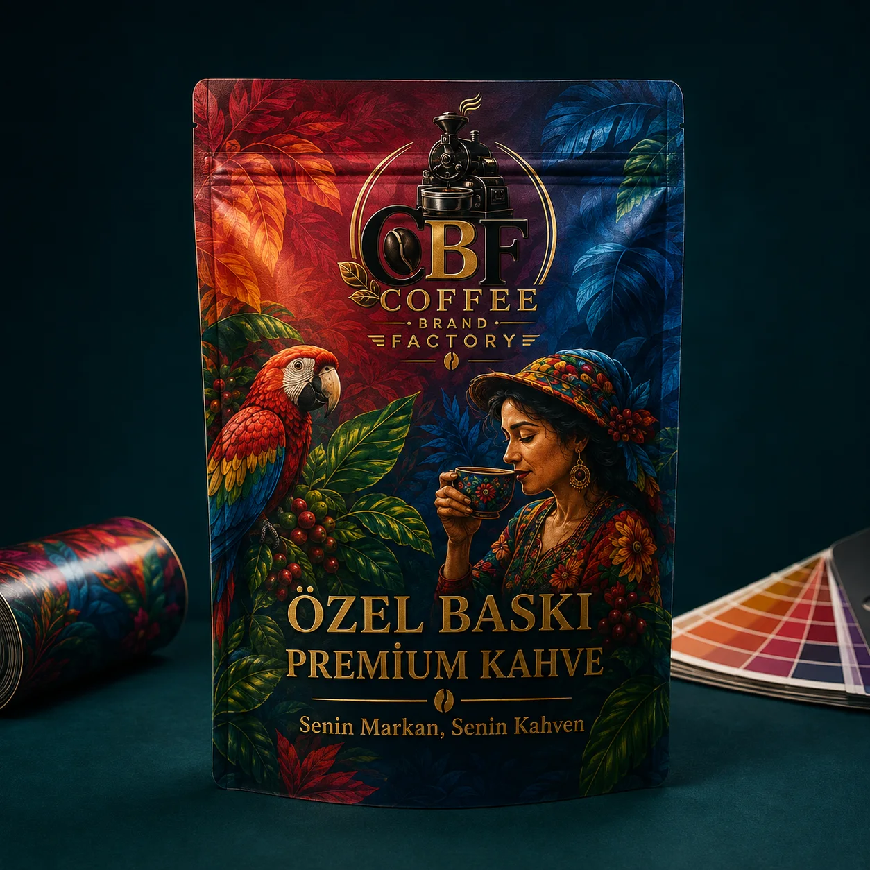 Profesyonel kahve paketleme ve dolum hizmeti